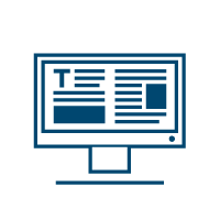 Icon Satz und Druckvorstufe