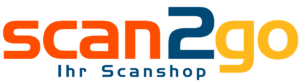 Der Logo-Schriftzug für Scan2go